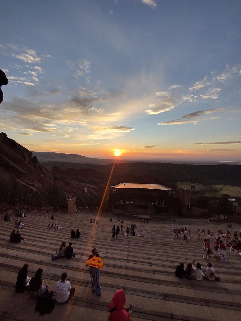 EHS Seniors begin the new year at Red Rocks